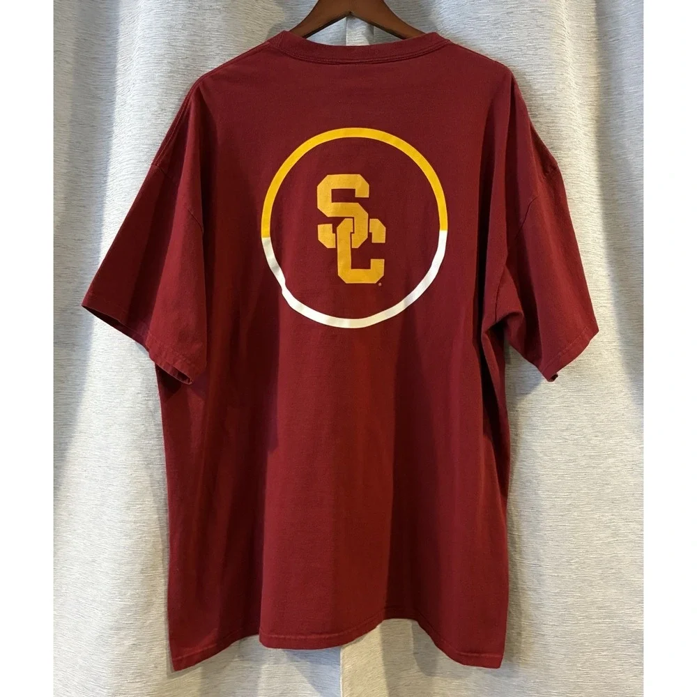 Nike USC Trojans cardinal cotton t-shirt‎ Size XXL